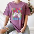 VIDEO GAMER Graduation Student Teacher Last Day School Kids Women's Comfort Colors T-Shirt Moss