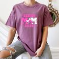 Wrestling Senior Mom Wrestling Senior 2026 Graduation Women's Comfort Colors T-Shirt Moss