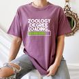 Zoology Degree Loading Zoologist Graduation Student Tee Women's Comfort Colors T-Shirt Moss
