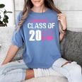 2018 Cosmetology Graduation Shirt Makeup Artist Women's Comfort Colors T-Shirt Blue Jean