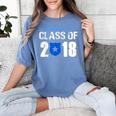 2018 Criminal Justice Graduation Shirt Criminal Justice Women's Comfort Colors T-Shirt Blue Jean
