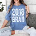 2018 Kinesiology Graduation Exercise Graduate Degree Women's Comfort Colors T-Shirt Blue Jean