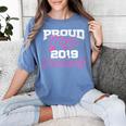 2019 Mom Graduation Women's Comfort Colors T-Shirt Blue Jean