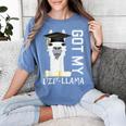 2022 Graduate Graduation For Him Her Got My Dip-Llama Women's Comfort Colors T-Shirt Blue Jean
