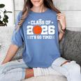 2026 Basketball Player 2026 Graduation Class Of 2026 Women's Comfort Colors T-Shirt Blue Jean