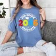 8th Grade 2026 Graduate School Senior Year Graduation Day Women's Comfort Colors T-Shirt Blue Jean