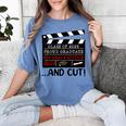8th Grade Graduation 2026 Graduate Clapperboard Women's Comfort Colors T-Shirt Blue Jean