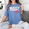 Beauty School Graduation Class Of 2018 Women's Comfort Colors T-Shirt Blue Jean