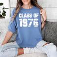 Class Of 1976 High School College Graduation Reunion T-Shirt Women's Comfort Colors T-Shirt Blue Jean
