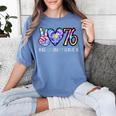 Class Of 1976 Shirt Tie Dye Senior Graduation 50th Reunion Women's Comfort Colors T-Shirt Blue Jean