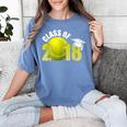Class Of 2018 Shirts Graduation Senior Tennis Shirt Women's Comfort Colors T-Shirt Blue Jean