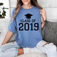 Class Of 2019 Shirt Graduation Gift Women's Comfort Colors T-Shirt Blue Jean