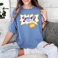 Class Of 2022 Senior Year 90's TV Style Graduation For Grad Women's Comfort Colors T-Shirt Blue Jean