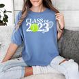 Class Of 2023 Graduation Senior Tennis Player Women's Comfort Colors T-Shirt Blue Jean