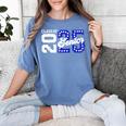 Class Of 2025 Senior 2025 Back To School Graduation Party Women's Comfort Colors T-Shirt Blue Jean