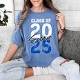 Class Of 2025 Senior Graduation 2025 Blue Women's Comfort Colors T-Shirt Blue Jean