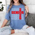 Class Of 2026 Senior Back To School 2026 Graduation 2026 Women's Comfort Colors T-Shirt Blue Jean
