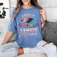 Class Of 2026 Senior Graduation I Did It Women's Comfort Colors T-Shirt Blue Jean