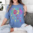 Class Of 2029 Senior Class 2029 Idea Graduation Grow With Me Women's Comfort Colors T-Shirt Blue Jean