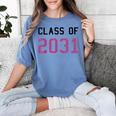 Class Of 2031 Graduation T-Shirt Women's Comfort Colors T-Shirt Blue Jean