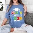 Class Of 2038 First Day Of School & Graduation 2038 Women's Comfort Colors T-Shirt Blue Jean