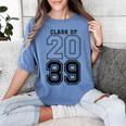 Class Of 2039 Blue Graduation Senior Student Tee Women's Comfort Colors T-Shirt Blue Jean
