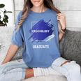 Criminology Graduation Graduated Degree University Student Women's Comfort Colors T-Shirt Blue Jean