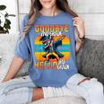 Dabbing Boy Goodbye 2nd Grade Hello 3rd Grade Graduation Women's Comfort Colors T-Shirt Blue Jean