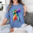 Dabbing Graduation Women Women's Comfort Colors T-Shirt Blue Jean