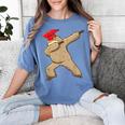 Dabbing Sloth School Graduation T Shirt For Kids Women's Comfort Colors T-Shirt Blue Jean