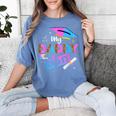 My Daddy Did It Tee Graduation Graduated Dad Proud Children Women's Comfort Colors T-Shirt Blue Jean