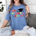 My Daughter Did It Graduation Doctor Nurse Child Graduated Women's Comfort Colors T-Shirt Blue Jean