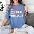 Dental Hygienist Graduation Future Dental Hygienist Women's Comfort Colors T-Shirt Blue Jean