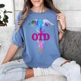 Doctor Of Occupational Therapy OTD Caduceus Graduation Women's Comfort Colors T-Shirt Blue Jean