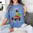 I Easily Crushed Kindergarten Graduation 2022 Truck Dinosaur Women's Comfort Colors T-Shirt Blue Jean