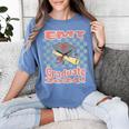 EMT Graduation Class Of 2024 Emergency Medical Tech Medic Women's Comfort Colors T-Shirt Blue Jean