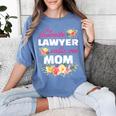 My Favorite Lawyer Calls Me Mom Graduation Women's Comfort Colors T-Shirt Blue Jean