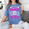 Female Lawyer Women Law Student Graduation Bar Exam Women's Comfort Colors T-Shirt Blue Jean