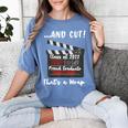 Finance Major Graduation Class Of 2022 Graduate Finance Women's Comfort Colors T-Shirt Blue Jean