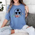 Floral Rad Tech Radiology Graduation X-Ray Tech Women's Comfort Colors T-Shirt Blue Jean