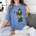 Flossing Graduation Class Of 2019 Women Women's Comfort Colors T-Shirt Blue Jean