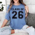 Freshman Class Of 2026 High School Senior Graduation Women's Comfort Colors T-Shirt Blue Jean