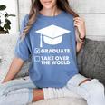Funny Graduate Joke Mens Womens Graduation Gifts Women's Comfort Colors T-Shirt Blue Jean