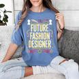 Future Fashion Er Graduation School Toddler Women Men Women's Comfort Colors T-Shirt Blue Jean