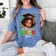 Future HBCU Grad Girl Kids Graduation HBCU College Women's Comfort Colors T-Shirt Blue Jean