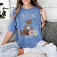 Future HBCU Grad Graduate Afro Boy College Graduation Women's Comfort Colors T-Shirt Blue Jean