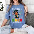 Future HBCU Grad History Boy Graduation HBCU Kids Women's Comfort Colors T-Shirt Blue Jean