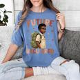 Future HBCU Grad History Month Graduation Boys Kids Women's Comfort Colors T-Shirt Blue Jean