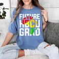 Future HBCU Graduate Afro Girls College Graduation Women's Comfort Colors T-Shirt Blue Jean
