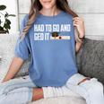 GED Graduation For Him Her Women Men GED Graduate Women's Comfort Colors T-Shirt Blue Jean